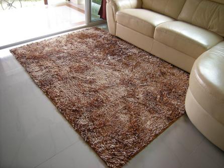 พรมตัวหนอนเงาสีทอง ขนาด 150x 200